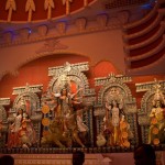 college square sarbojanin durgotsav pandal