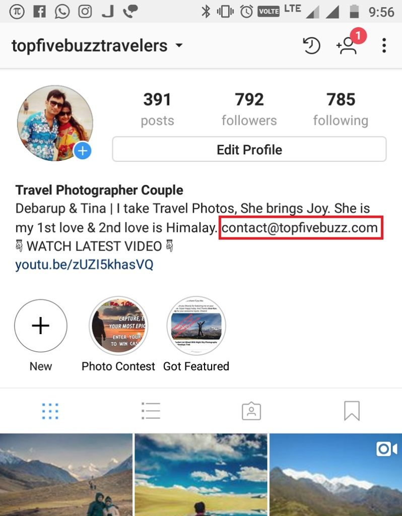 How I Earned My First 0 from My Travel Instagram Profile